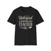 Funny Teacher Life T-shirt Exhausted School Teaching Tee Gift T-shirt