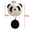 TreasuringU Panda Roux Peluche Pendentif Kawaii Panda Porte-clés Extensible Animaux Mignons Jouets Sac Flexible Cadeaux d'Anniversaire