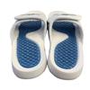 Klapki Air Jordan Hydro 4 Retro Slide GS Military Blue Buty Dziecięce Białe Off-White Neutralno-Szare 532226-141