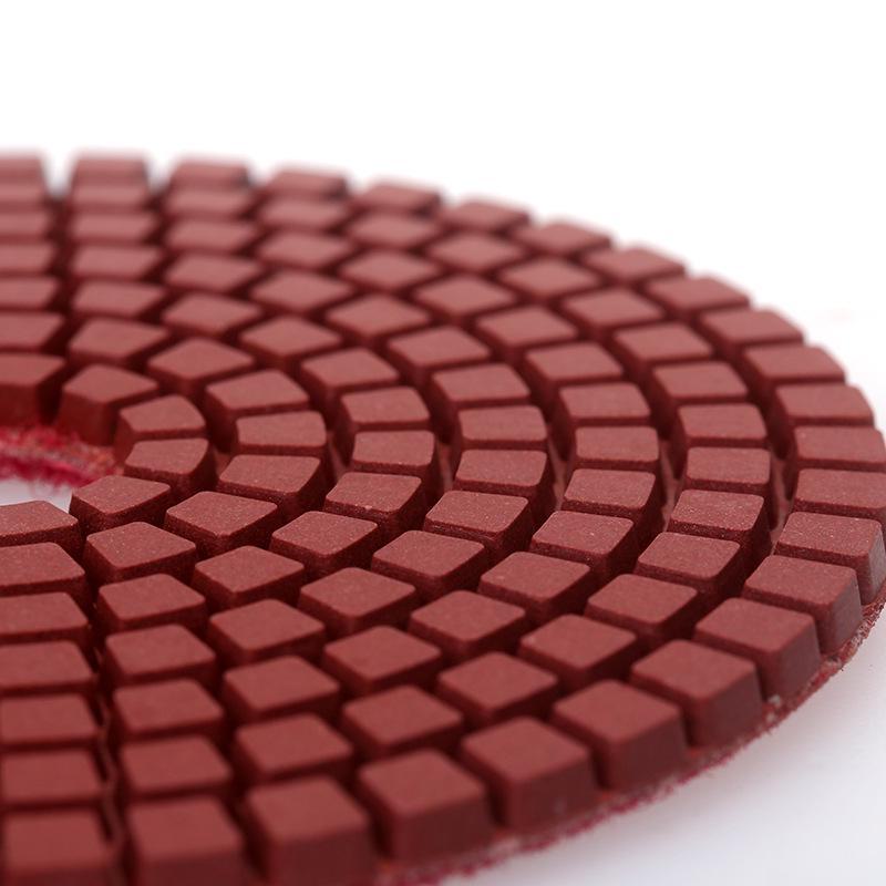 Stone & Tile Polishing Sheets for Angle Grinders, 80-100mm, Ideal for Marble and Granite Renovation.