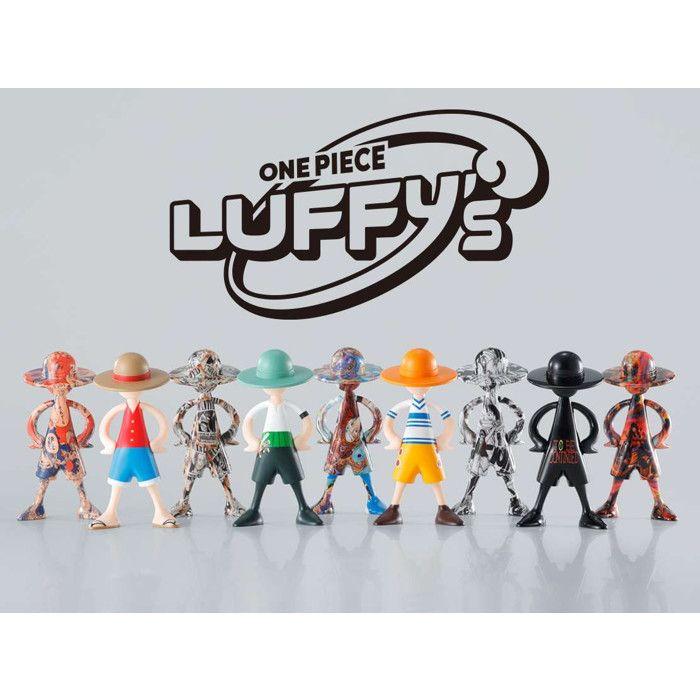 Figure One Piece - Scatola da 10 figure di Luffy - Archive of Adventure [Vol.1] - Scatola Tamashii Nations