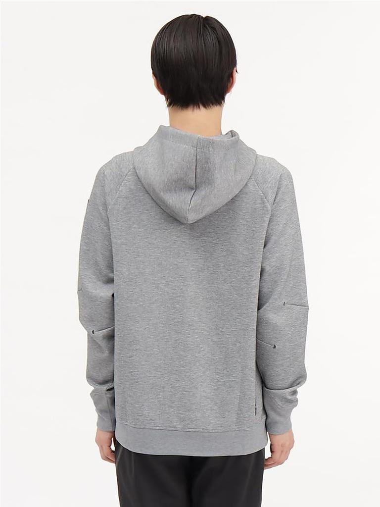 On Size Grey Men's Hoodie, M,