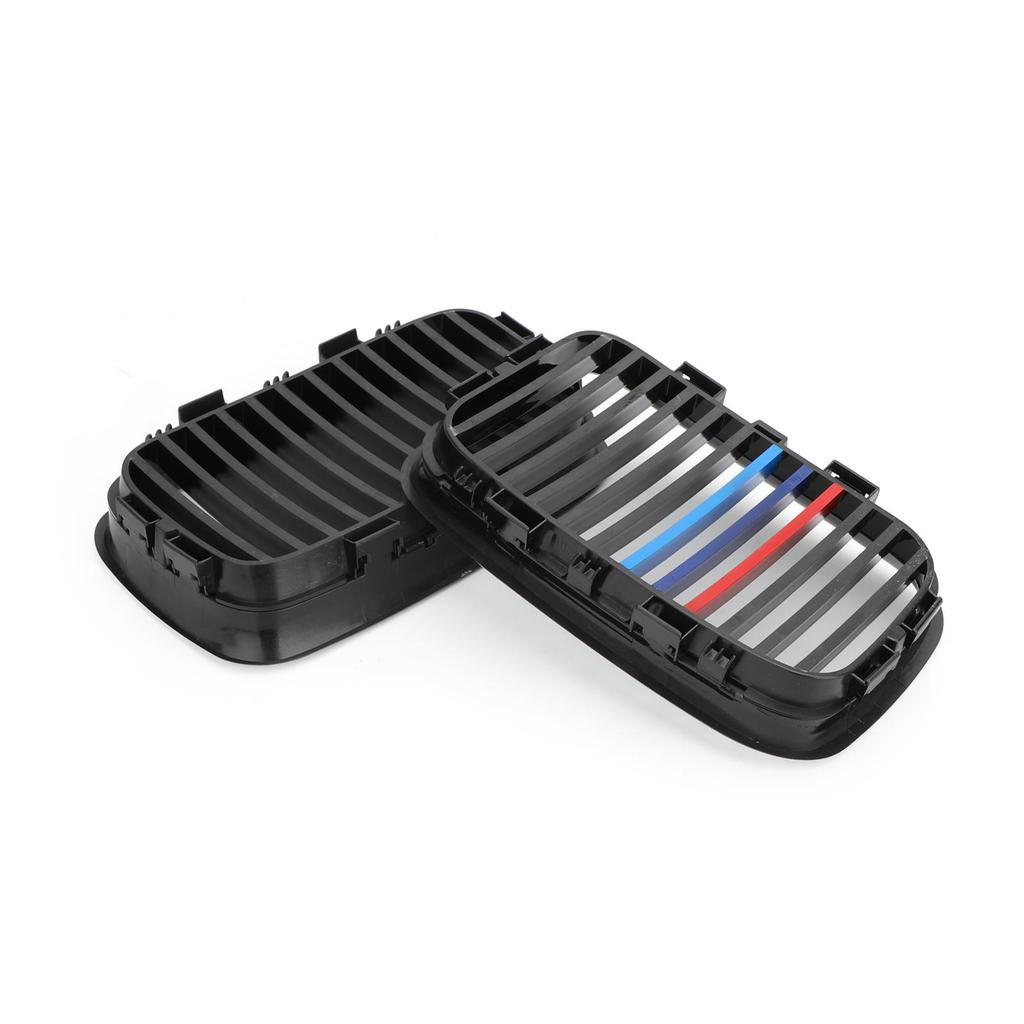 Kidney Sport Hood Grill Grille For 1992-1996 BMW E36 318i 325i Glossy Black