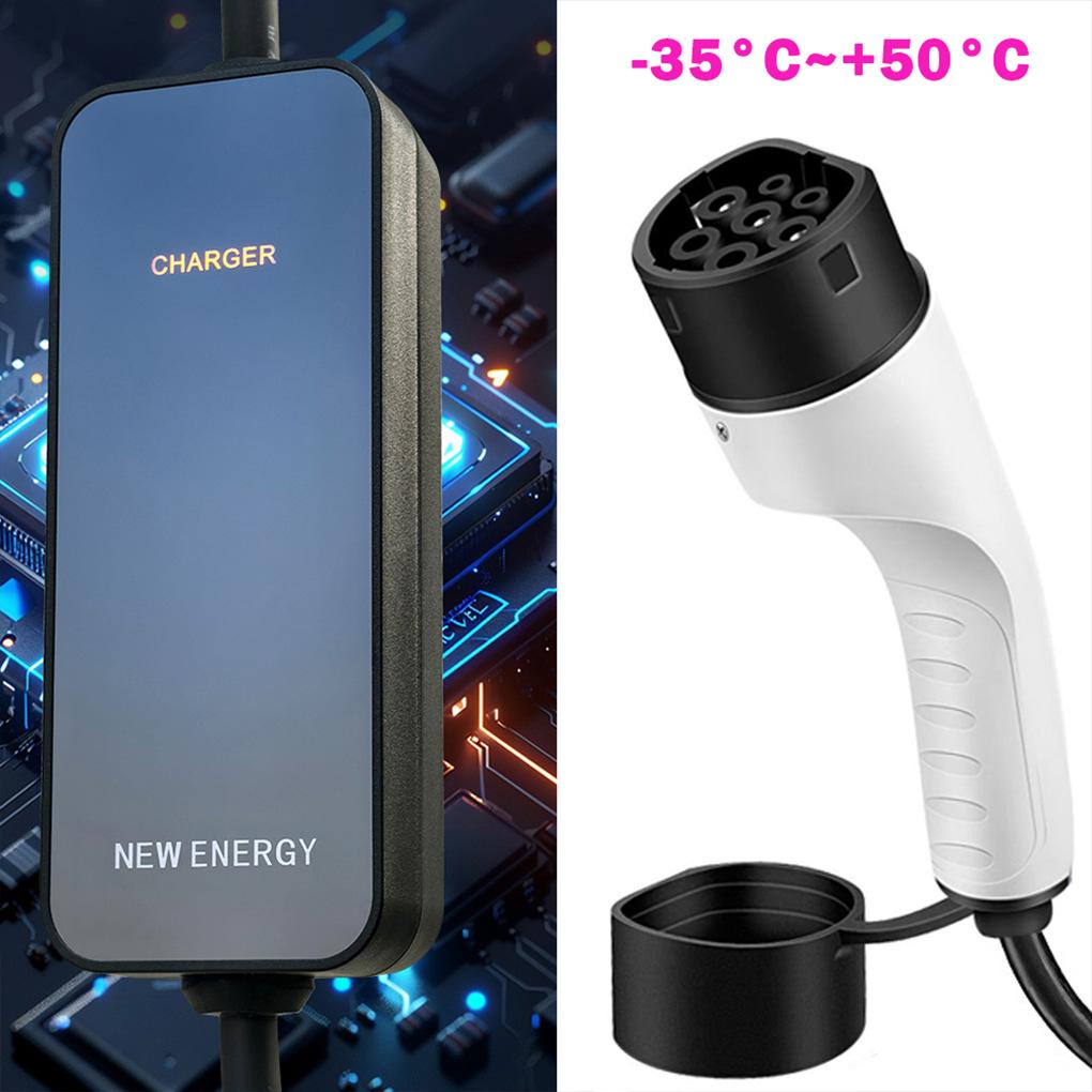 5M 13A EV Charging Cable Ev Charger 3 Pin Type 2 Electric Vehicle Car Fast Charger Plug UK