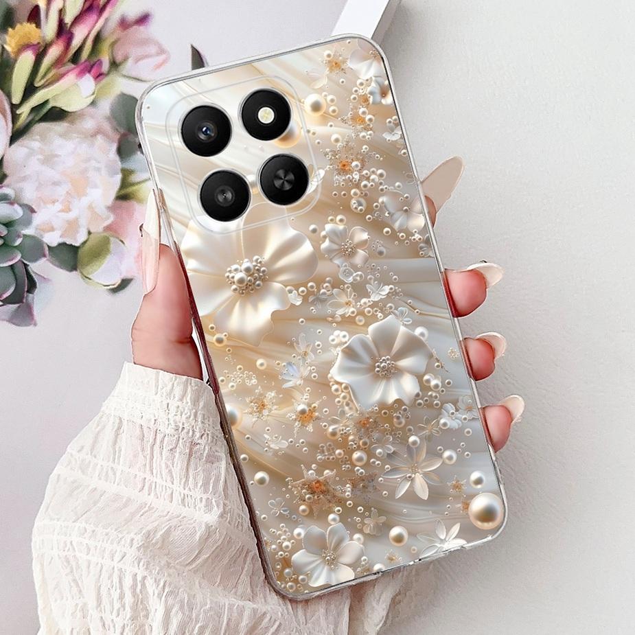 For Honor 400 Smart 5G Case LGN-NX1 Luxury Popular Painted Cover Soft Slim Phone Case For Honor X7d HonorX7d 5G Back Cover Coque
