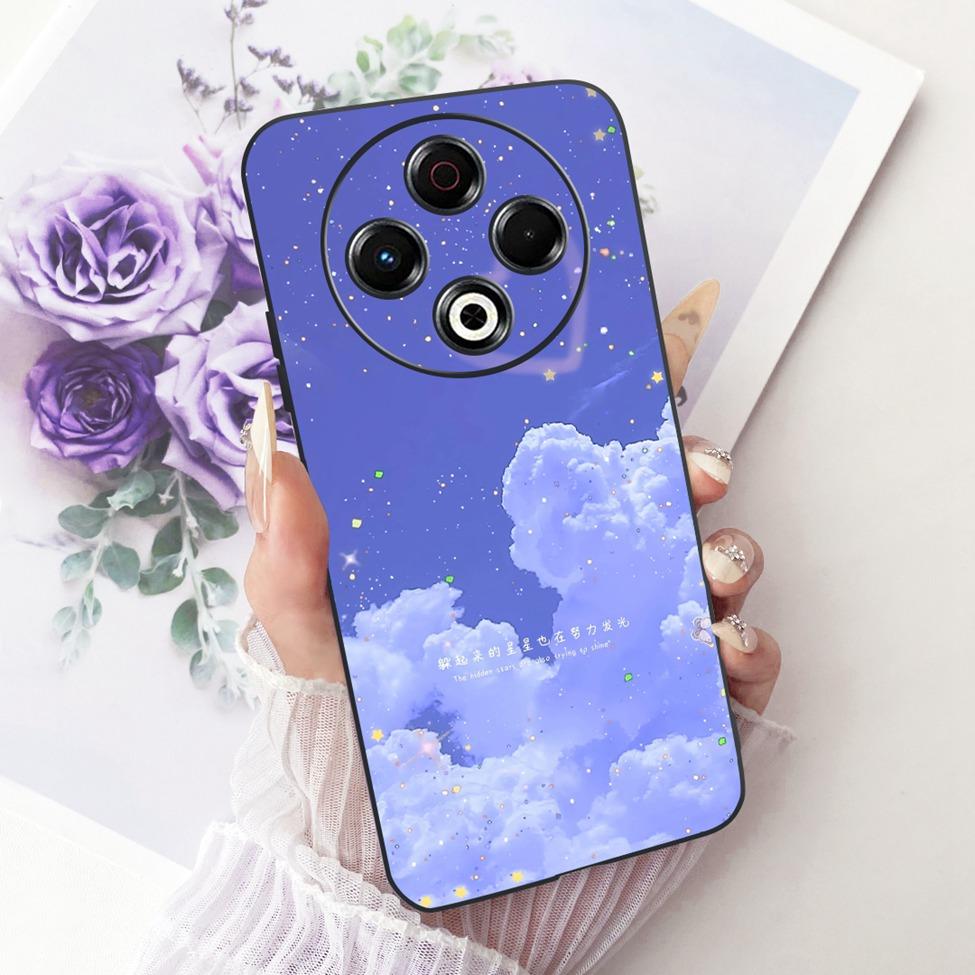 Case For Tecno Spark 30 4G Cover KL6 Cute Cat Fashion Butterfly Painted Casing For Techno Spark 30 Bumper