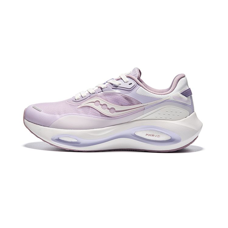 SAUCONY Phoenix Inferno 3 Comfortable Breathable Cushioning Support Rebound Low-Top Casual City Commuting Running Shoes Women Sneaker Purple S18188-1