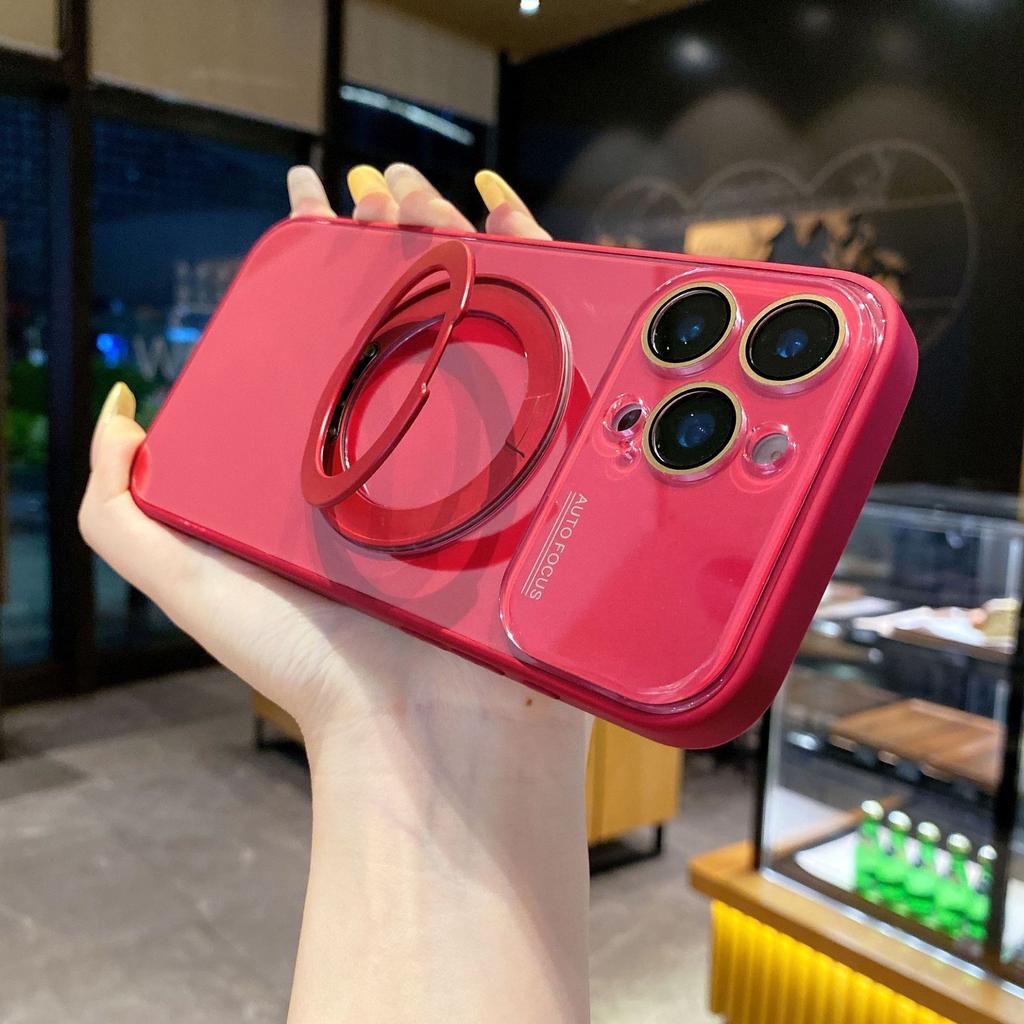 17 Applicable To Apple 16 360 Metal Bracket 15 Mobile Phone Case iPhone14promax Anti-drop 13 Protective Case