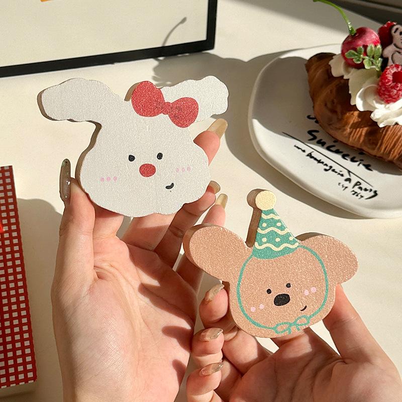 Cute Magnetic Bottle Opener Refrigerator Sticker Creative Personality Dopamine Beer Bottle Opener Advanced Sense Beverage Opener