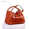 Lindy Genuine Leather Pillow Shoulder Handbag for Women
