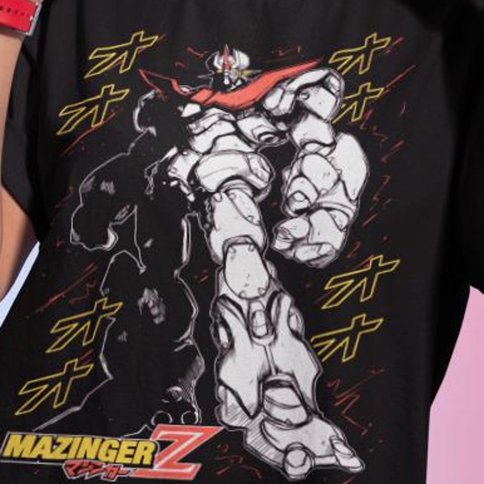 Mazinger Z Logo T-Shirt, Anime Tee, Super Robot Shirt, Unisex Cotton Tee, Manga Brod Design S