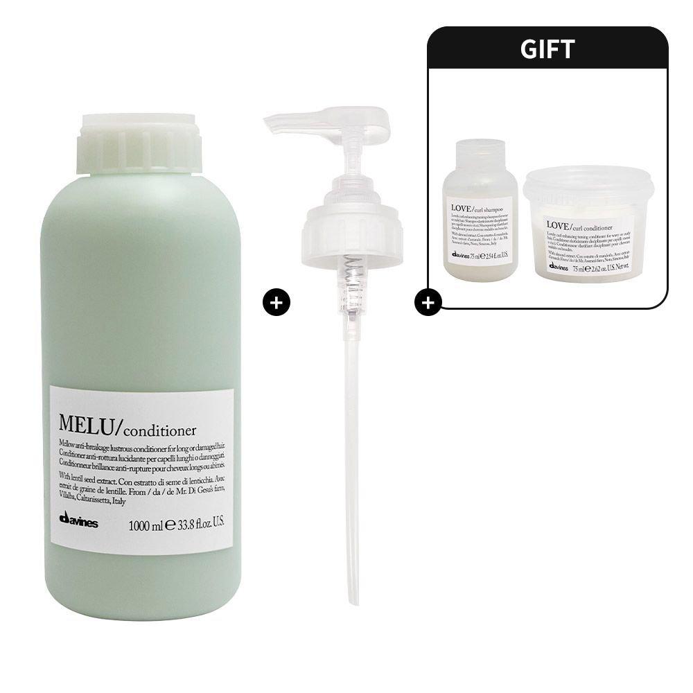 [Galleria Exclusive] Melu Conditioner 1000ml (+Love Curl 75ml 2 Types)