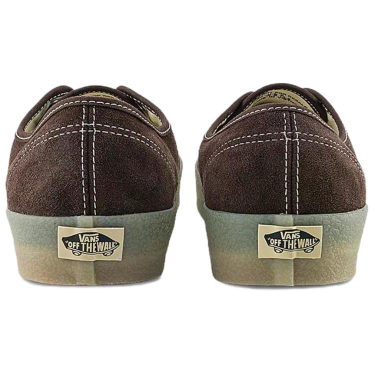 Vans Authentic Comfortable Versatile Low-Top Skate Shoes Unisex Sneakers Brown VN000D7Y3N1