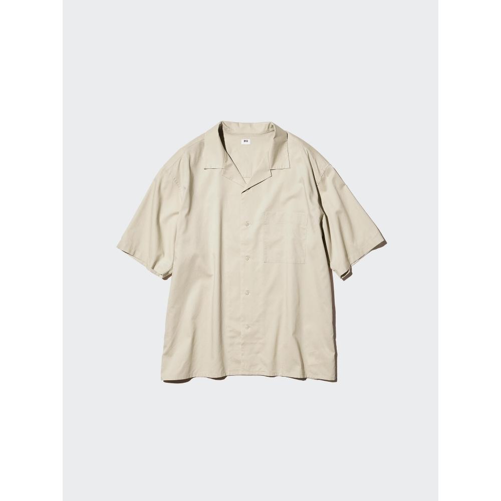 Uniqlo Japanisches Hemd mit offenem Kragen