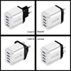 Colorful 4-Port USB Travel Charger 5V/2.4A Fast Charging, New Australian Standard Model