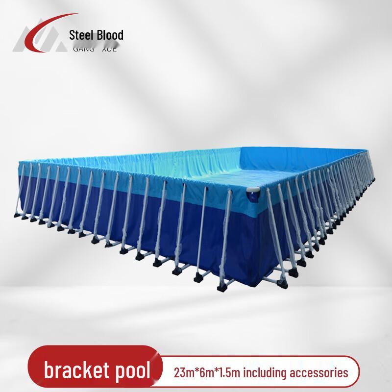 Steel Blood Outdoor Frame Swimming Pool and Accessories