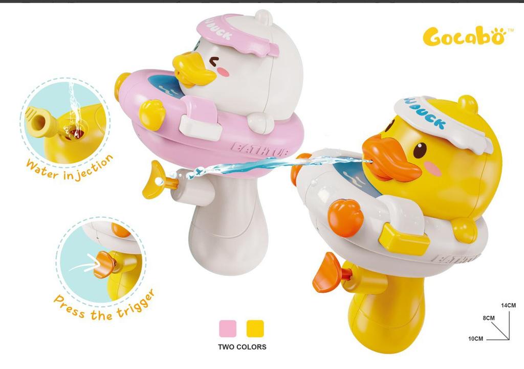 In-Stock Cartoon Eagle Water Gun: Press-Type Handheld Dual Pistols for Kids