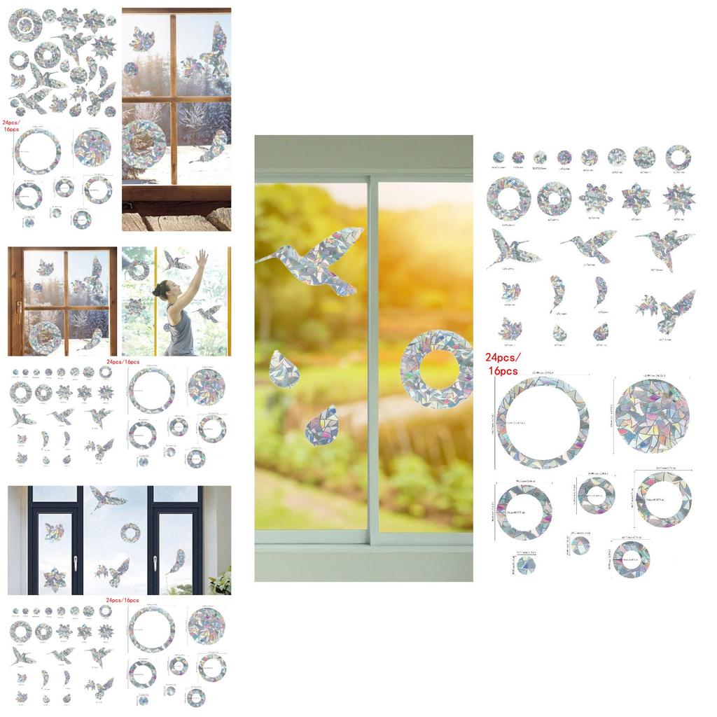 Prism Decals For Window Prevent Bird Strikes