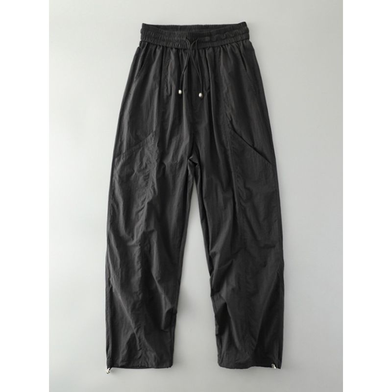 Japanese Style Functional Cargo Pants Thin Quick-Drying Abrasion Resistant Outdoor