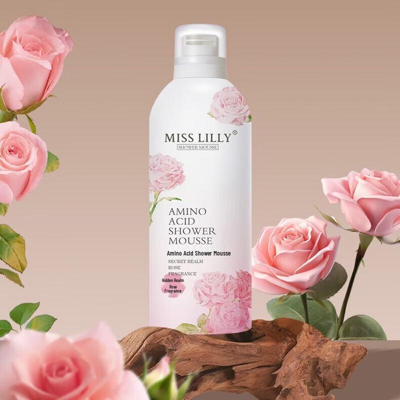 Miss Lilly Secret Rose Amino Acid Shower Mousse