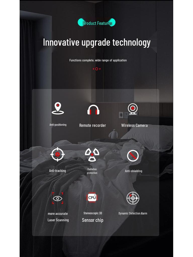 Smart Multi-Frequency Wireless Detector: Anti-Tracking, Anti-Eavesdropping, Anti-GPS Location