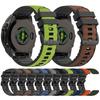 QuickFit 22/26mm Strap for Garmin Epix Pro/fenix 8 7 7X Pro Leather Silicone Watchband Forerunner 965 970 Enduro 3 Sport Bracele