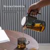 YIHUTEA Jingren Magnetic Tea Infuser Pot with Glass Filter