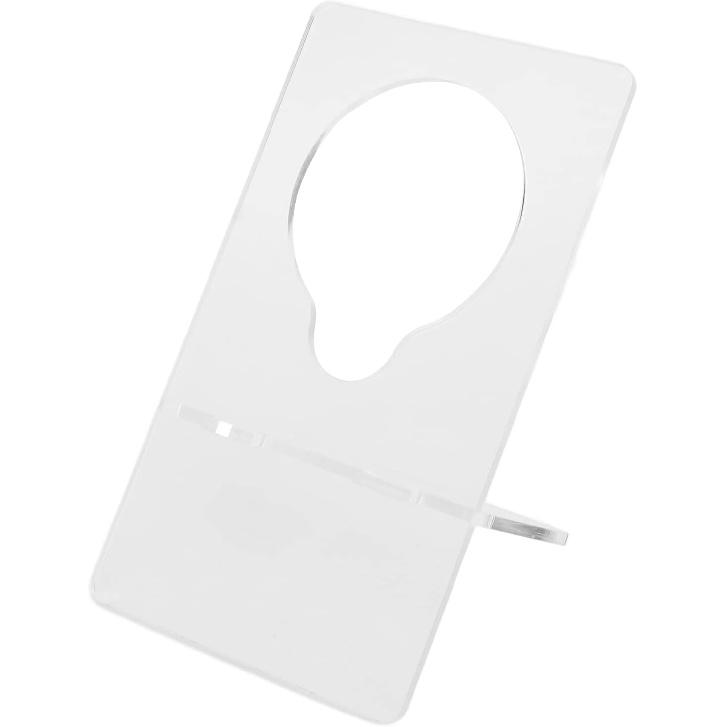 Soft Silicone Flexible Model Body Part, Silicone Nose Tongue Mouth Eye Navel Ear Model Fake Ear with 2 Base for Piercing Practice Acupuncture and