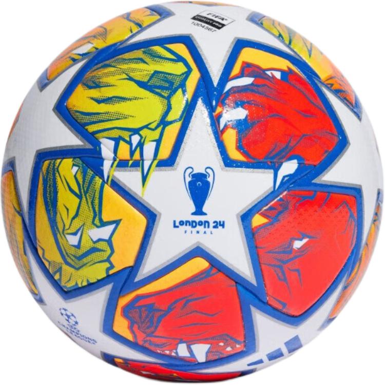 

Adidas Size 5 Ball Soccer Ball TPU Seamless Thermal bonding Unisex White Blue Orange IN9340 Size 5