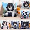 Cool Iiguro Obanai Case Plush Fabric Soft Pillowcase Double Sided Print Cushion Cover Household Gifts