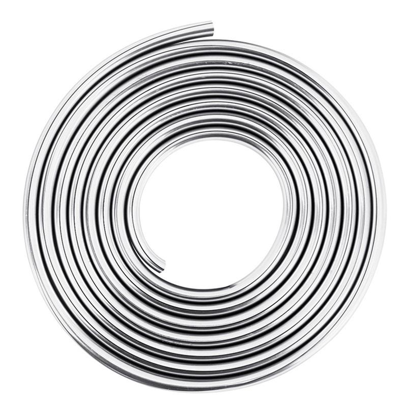 10M/32.8FT PVC Car Door Edge Guard Car Door Chrome Moulding Trim Strip Edge Scratch Guard Protector Cover Strip Universal