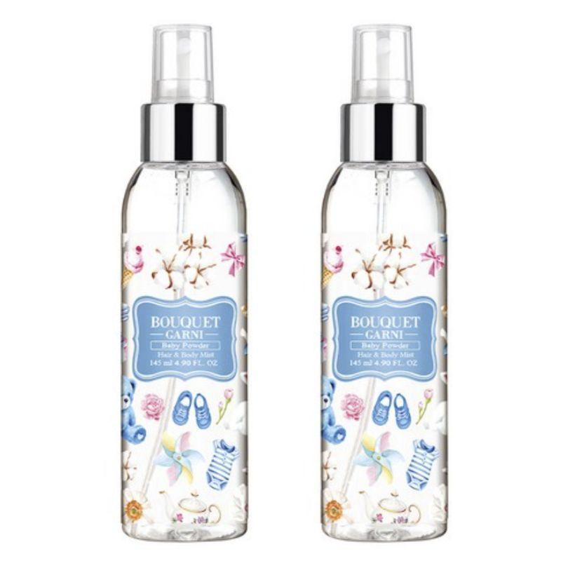 BOUQUET GARNI Fragranced Hair & Body Mist 145ml | Hair & Body Perfume Mist (6 Types Available)