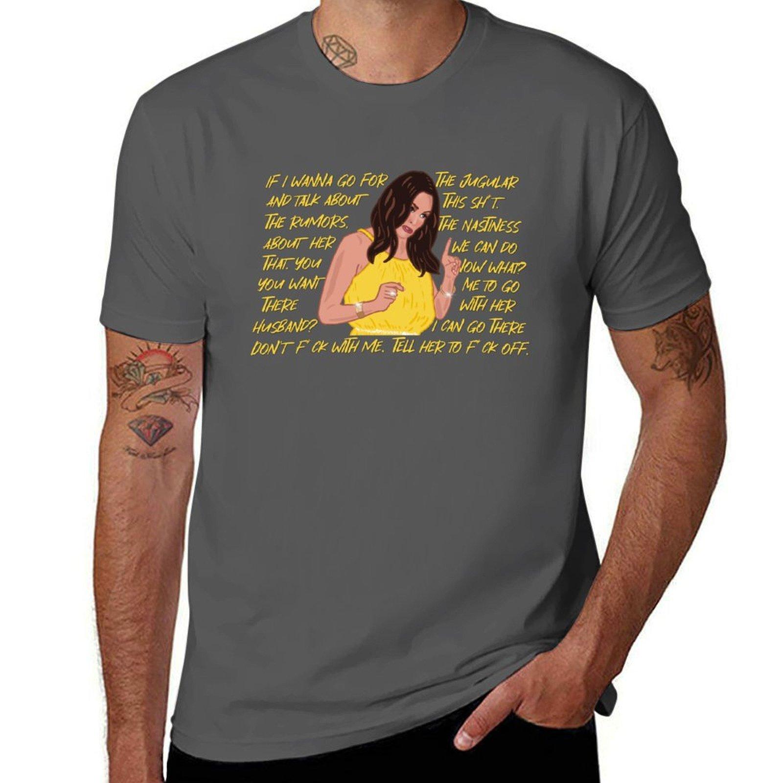 

The Real Housewives of Salt Lake City Meredith Marks Rant T-Shirt cotton t shirt man T-Shirt 4XL
