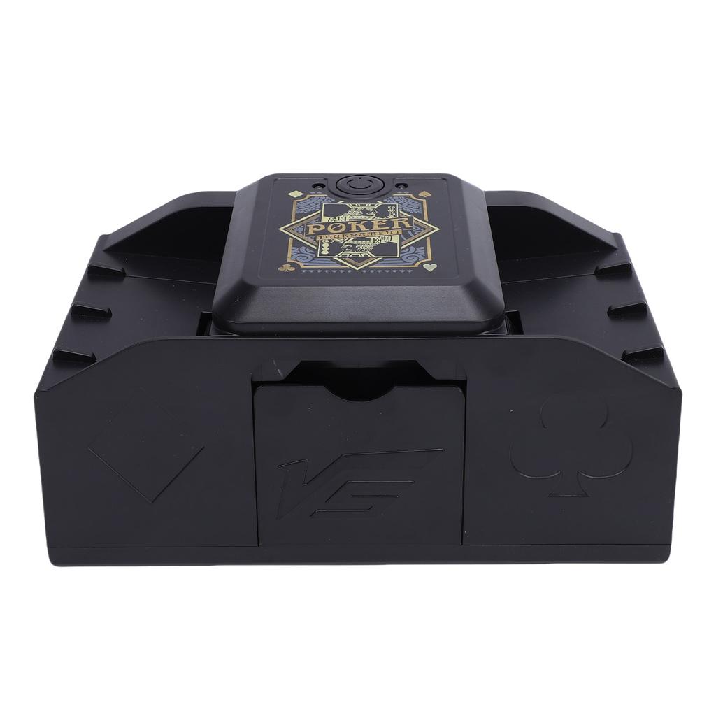 Automatic Card  R, 2-Deck Shuffling Machine with  -SensingCelsiusOne-Key  , 6-Second Auto-Stop, USBCelsiusBattery Powered, Ideal F