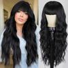 Euramerican Fashion Woman Simulated Hair Daily Wear Curl Wig Christmas Ball Festival Party Dress Up Full Wigs