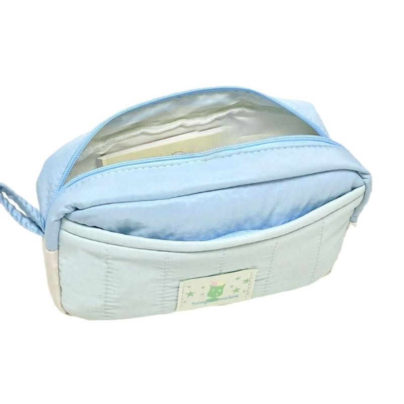 Unique Design Canvas Pen Holder With Multiple Pockets Waterproof School Essential Organizers For Students Professionals