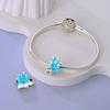 Charms Copper Plated Halloween Spider Haunted House Beads Fit Originalfor Women Jewelry Diy Making Gifts