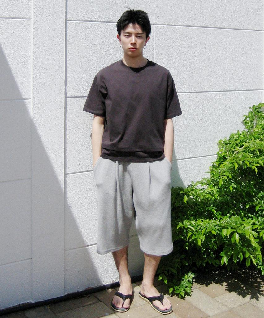 XERO Layering Crop Core T-Shirt [Deep Charcoal]