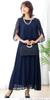 Add Rouge Party Wedding Formal Ceremony Lace Long Dress Size 4L Navy Dress, Dress, [t9060] [Long Length]