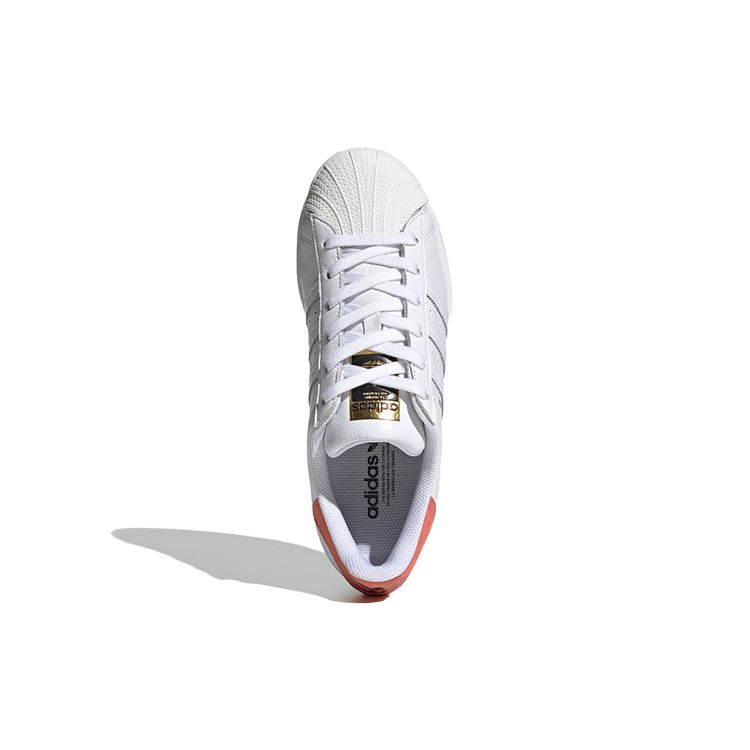 Adidas Originals Superstar Low Top Sneakers Women Sneakers White Pink FW8354