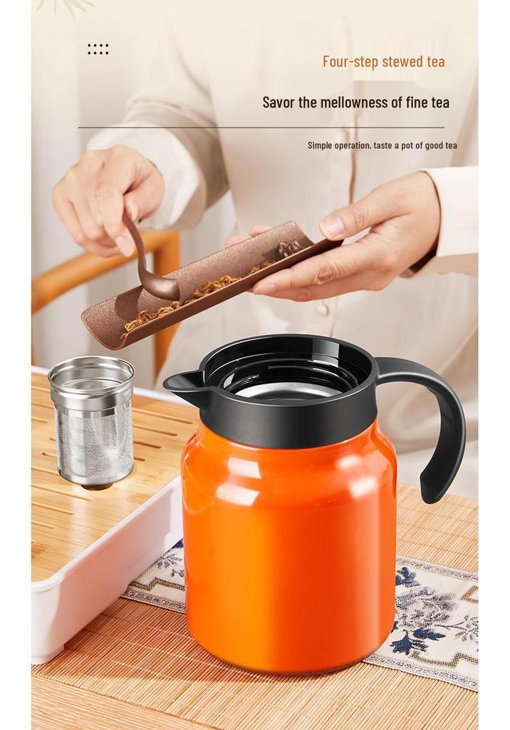 Smart Stainless Steel Insulated Kettle with Digital Display, Large Capacity, for Tea and Stew - Thermos Flask 2025