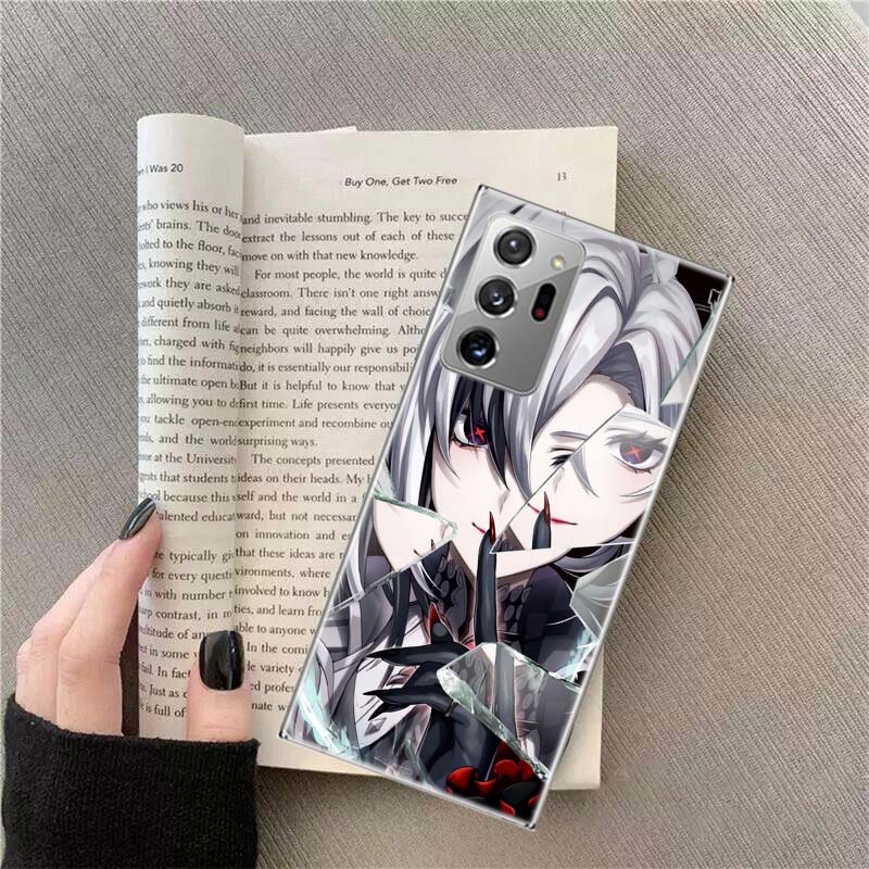Arlecchino Genshin Impact Phone Case for Samsung A17 A37 A57 A54 A14 A24 A34 A07 A04S A02S A12 A22 A32 A52S A16 A26 A36 A56 A72