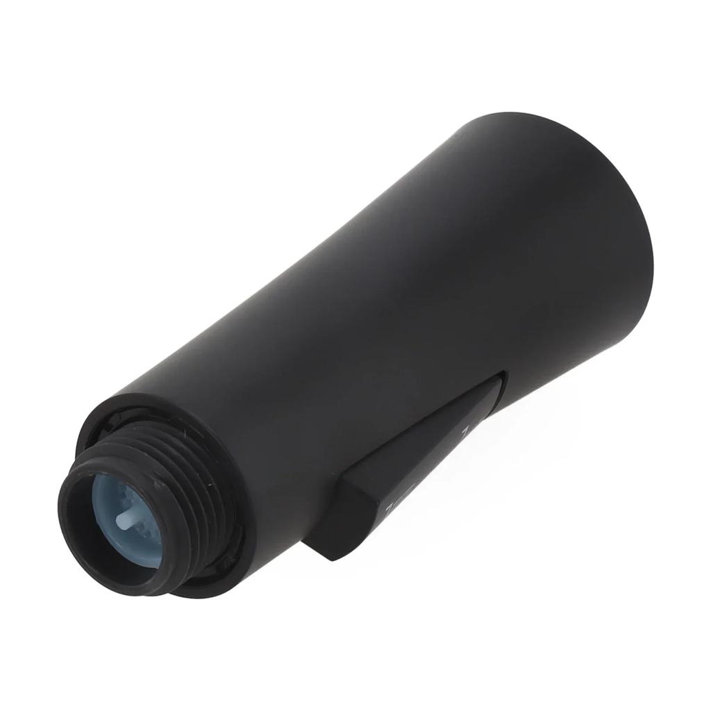 Küchenausziehbare Armatur Sprühkopf ABS Wassersparend Badezimmer Waschbecken Dusche Sprühkopf Silber Schwarz Gebürstet G1/2