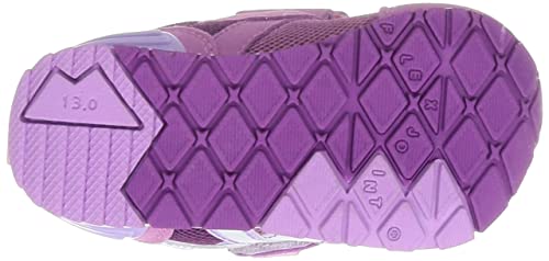 Moonstar Baby Shoes Sneakers, Magic, Sizes 13-17cm, 0.5cm Wide, for Boys and Girls, MS B135, Rose, 17.0cm, 2E