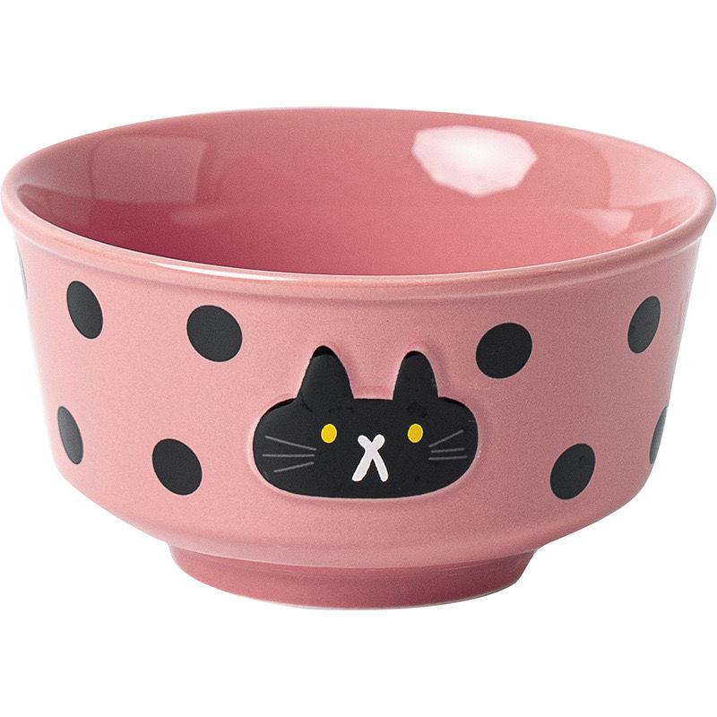 

Милая кошка керамическая пиала для риса суповая миска кружка чашка для воды тарелка паста столовая посуда обеденные тарелки набор