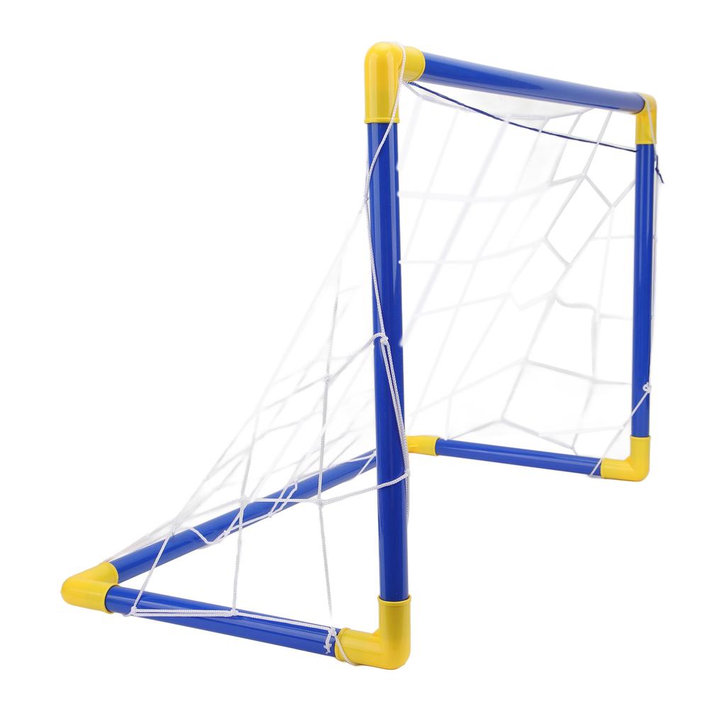 Indoor Outdoor Kids Mini Soccer Goal Set Kids Soccer Ball Goal Set with Net Pump