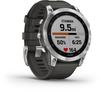 Garmin Fenix 7, Silver w/Graphite Band "010-02540-01" (timbru Verde 0.18 Lei)