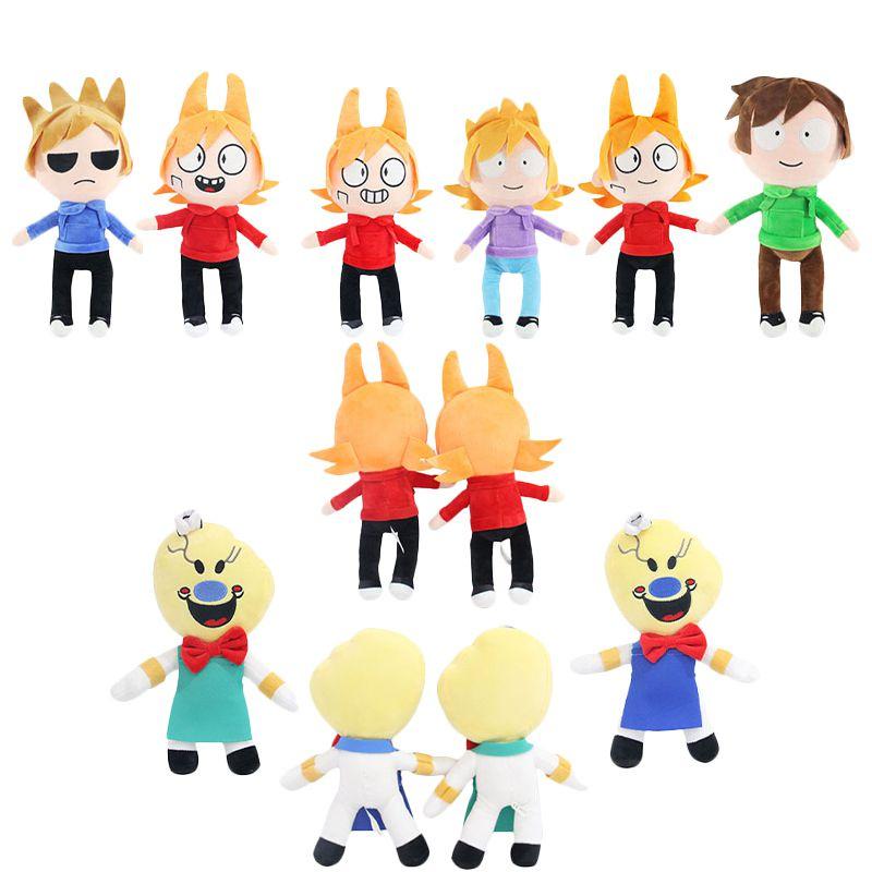 Exclusive New Youtube Tom Eddsworld Tord Anime Plush Cartoon Edd Doll Toy Gift