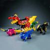 Keeppley Zyuden Sentai Series Building Blocks 3 In 1 Mecha Dragon God Dinosaur Model Educational Toy Splicing Ornaments Gift