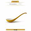Auratic Imperial Collection Gold-Traced Ceramic Spoon